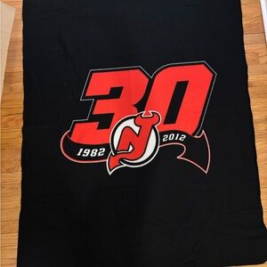 New Jersey Devils 30th Anniversary Blanket